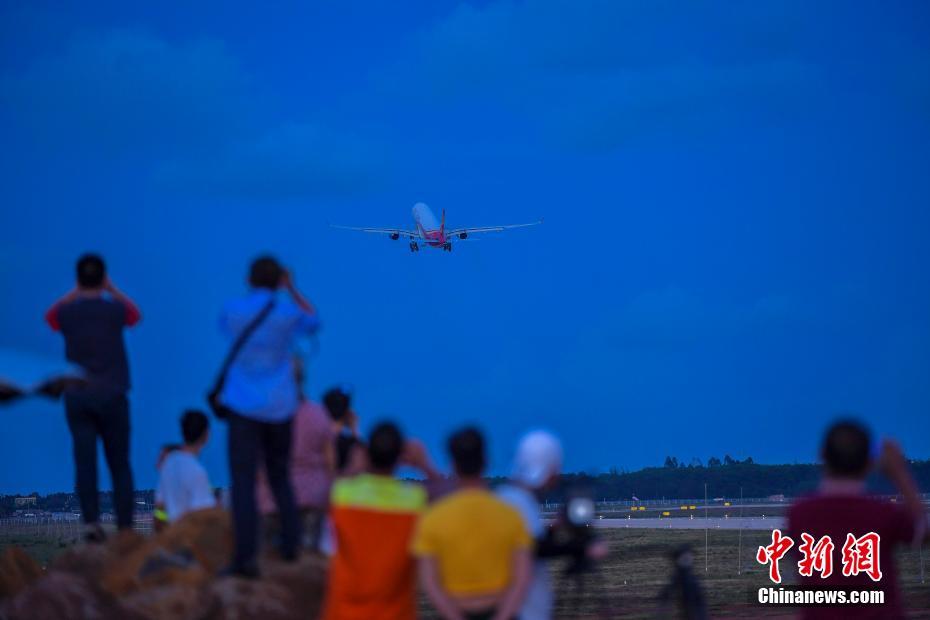 Haikou: Voo de teste do projeto de expans?o do Aeroporto Internacional Meilan-Fase II é bem-sucedido