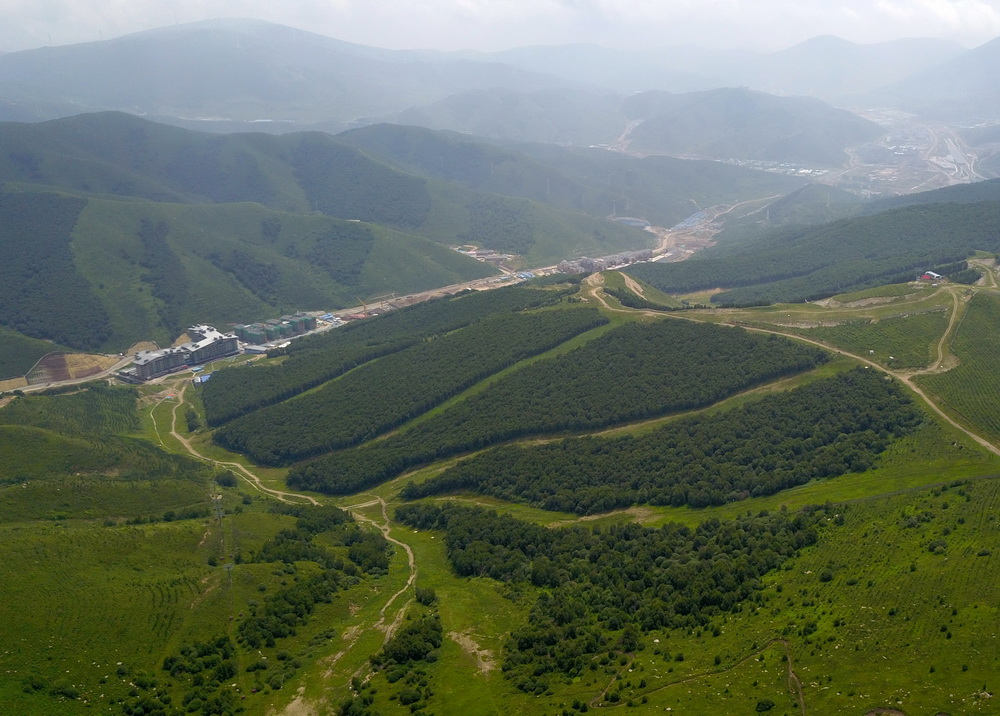 Galeria: Local da constru??o dos Jogos Olímpicos de Inverno de 2022 em Beijing 