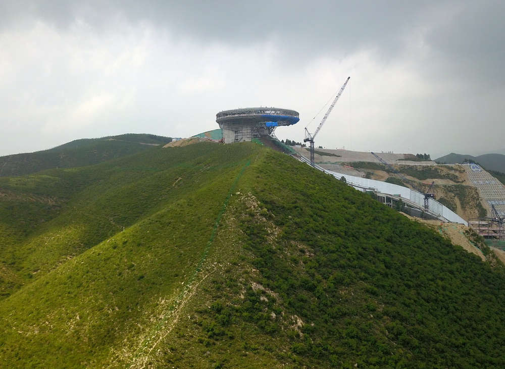 Galeria: Local da constru??o dos Jogos Olímpicos de Inverno de 2022 em Beijing 