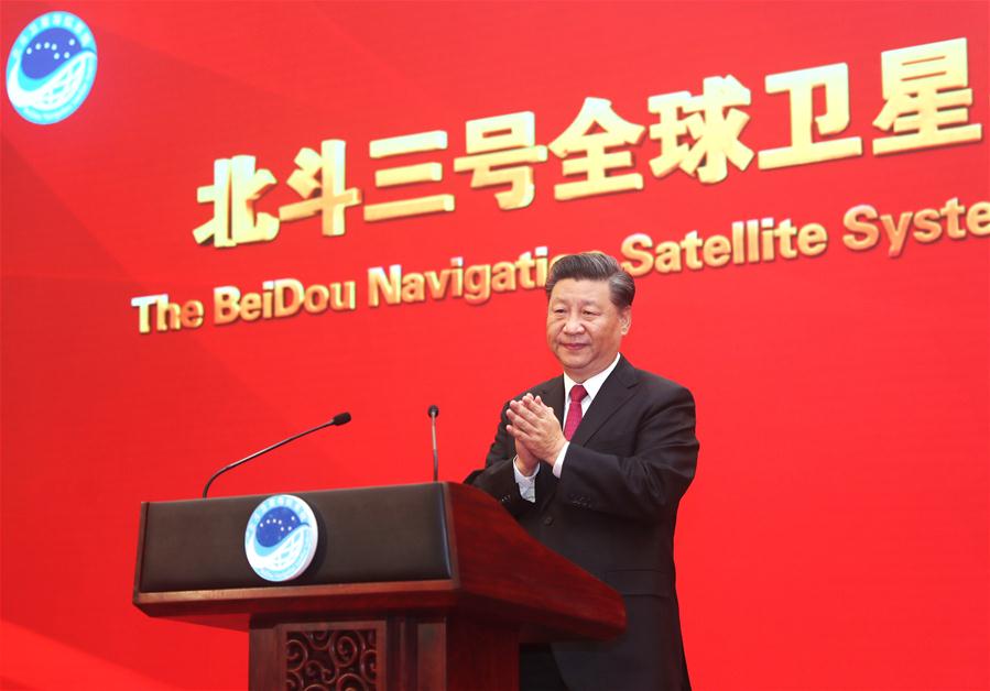 Xi anuncia oficialmente o comissionamento do Sistema de Navega??o BDS-3