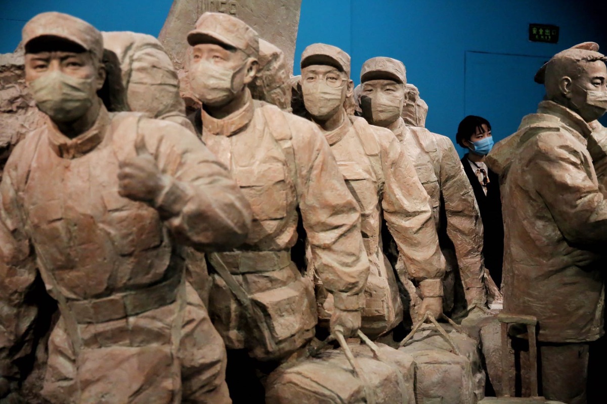 Luta contra pandemia no cora??o da exposi??o de Beijing

