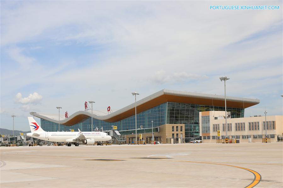 Galeria: aeroporto expandido de Zhangjiakou Ningyuan entra em opera??o