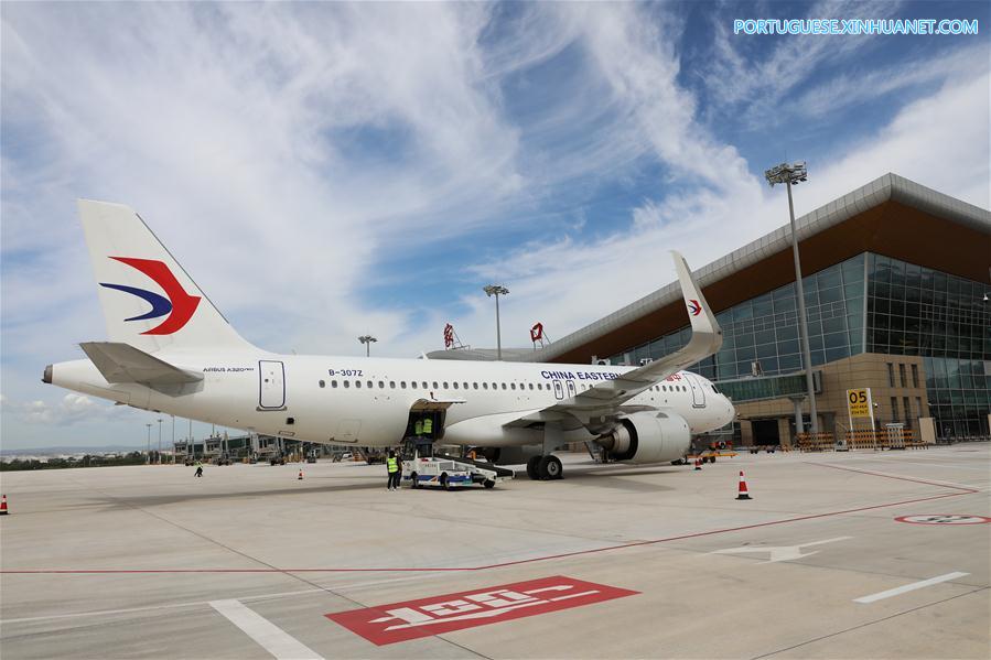 Galeria: aeroporto expandido de Zhangjiakou Ningyuan entra em opera??o