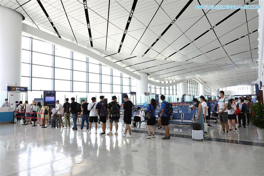 Galeria: aeroporto expandido de Zhangjiakou Ningyuan entra em opera??o