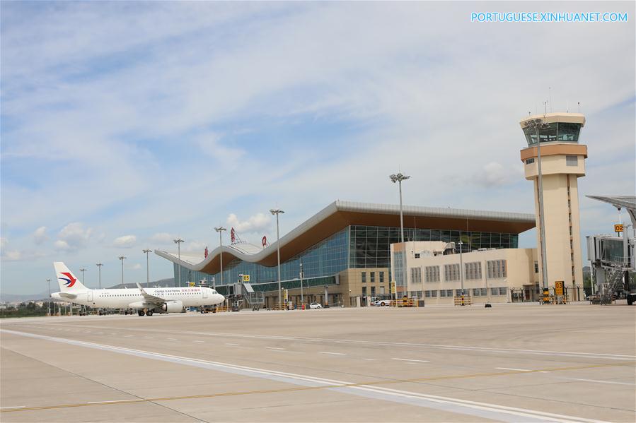 Galeria: aeroporto expandido de Zhangjiakou Ningyuan entra em opera??o