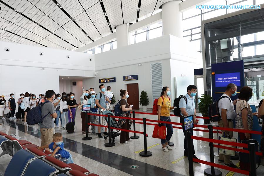 Galeria: aeroporto expandido de Zhangjiakou Ningyuan entra em opera??o