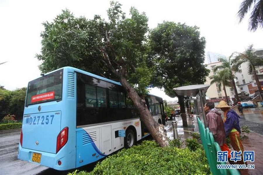 Tuf?o Mekkhala atinge Fujian, na China