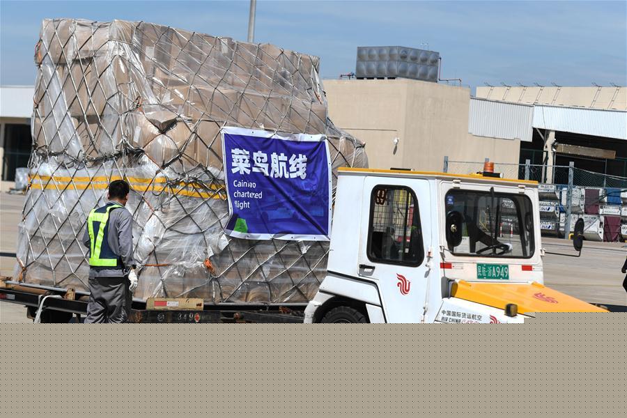 Rota aérea de carga ligando Hangzhou a Madrid é inaugurada