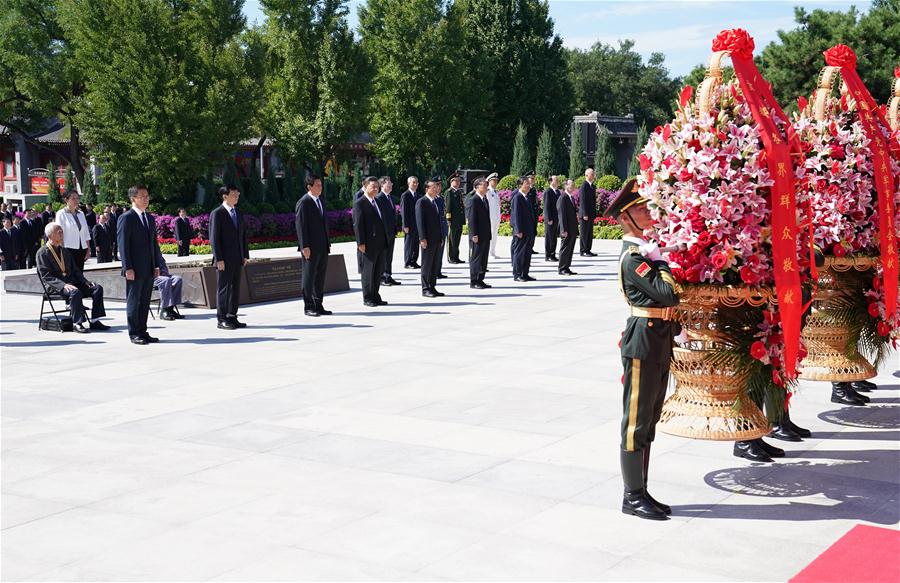 Xi participa da comemora??o do 75o aniversário da vitória na Guerra contra a Agress?o Japonesa e Segunda Guerra Mundial