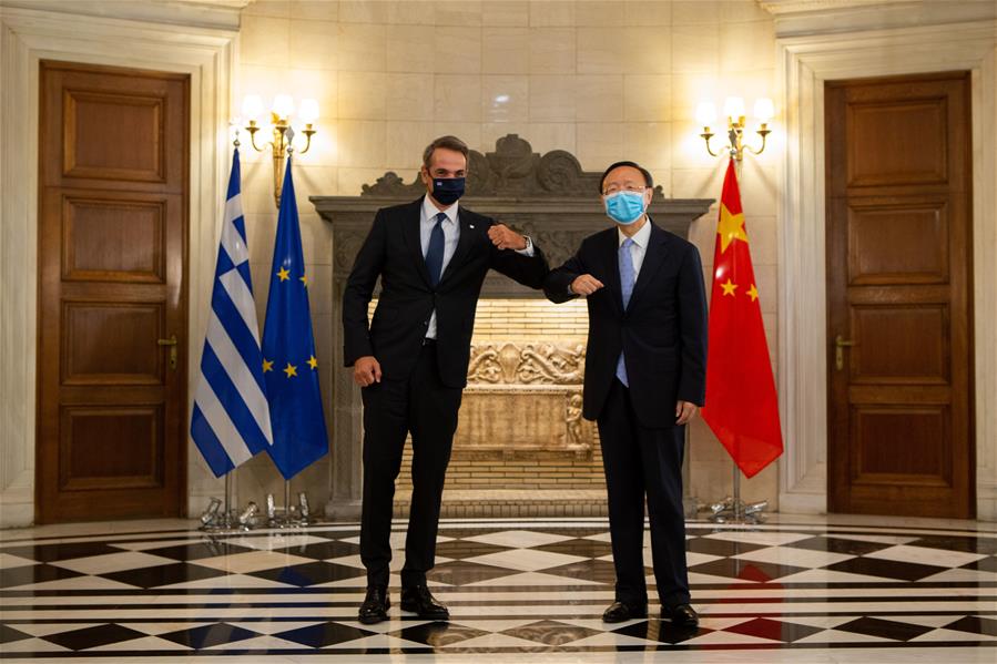 China e Grécia prometem promover ainda mais la?os e coopera??o bilaterais