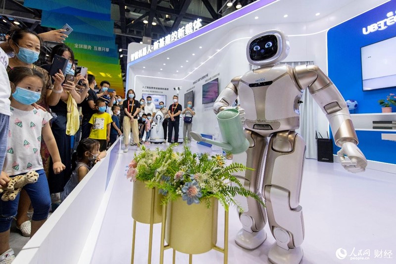 CIFTIS:? visitantes interagem com novas tecnologias em exposi??o