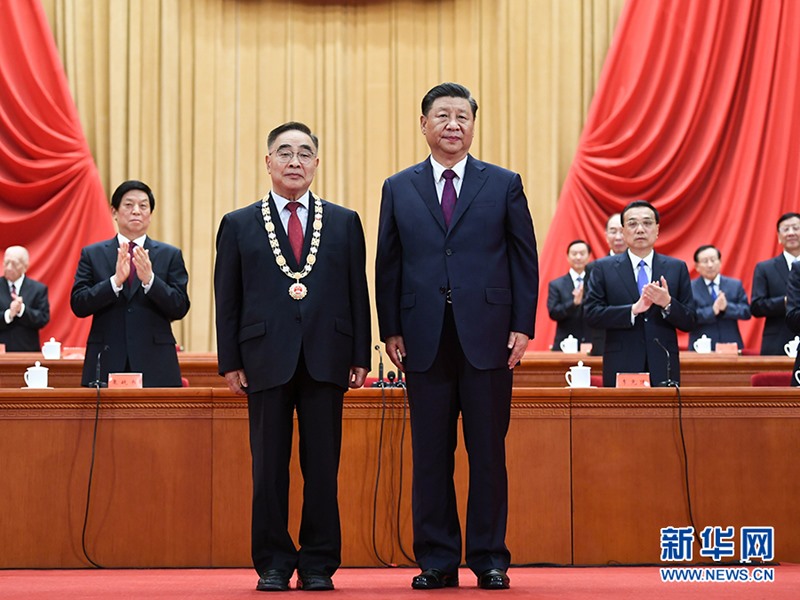 China realiza reuni?o para homenagear exemplos na luta contra COVID-19