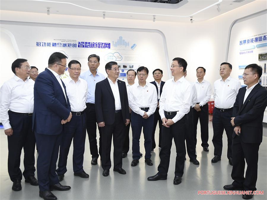 Vice-premiê enfatiza crescimento de alta qualidade durante inspe??o a Hubei