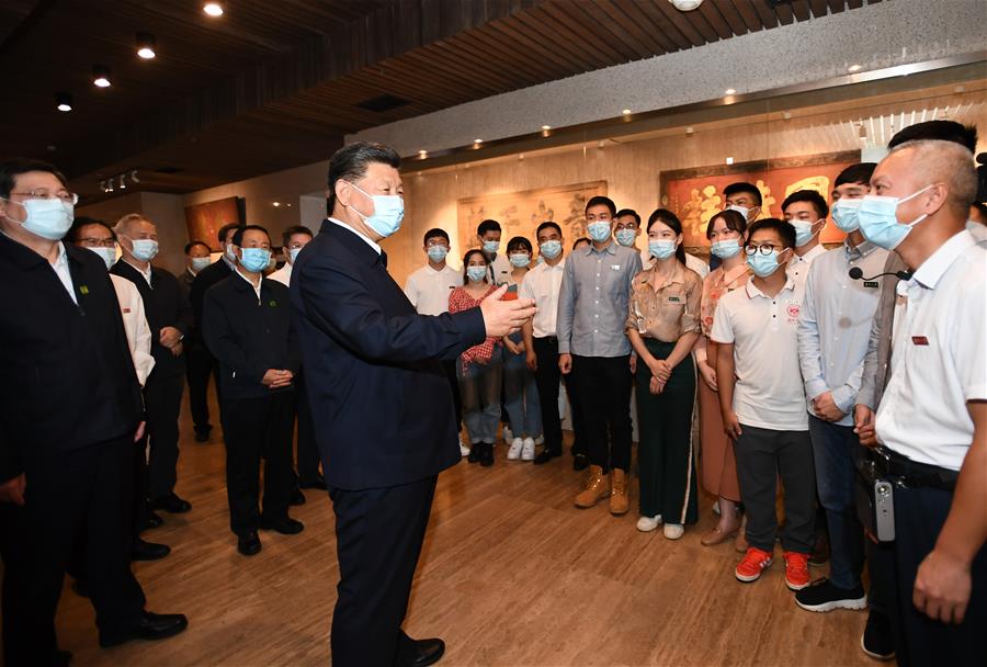 Xi faz viagem de inspe??o a cidade de Changsha, no centro da China