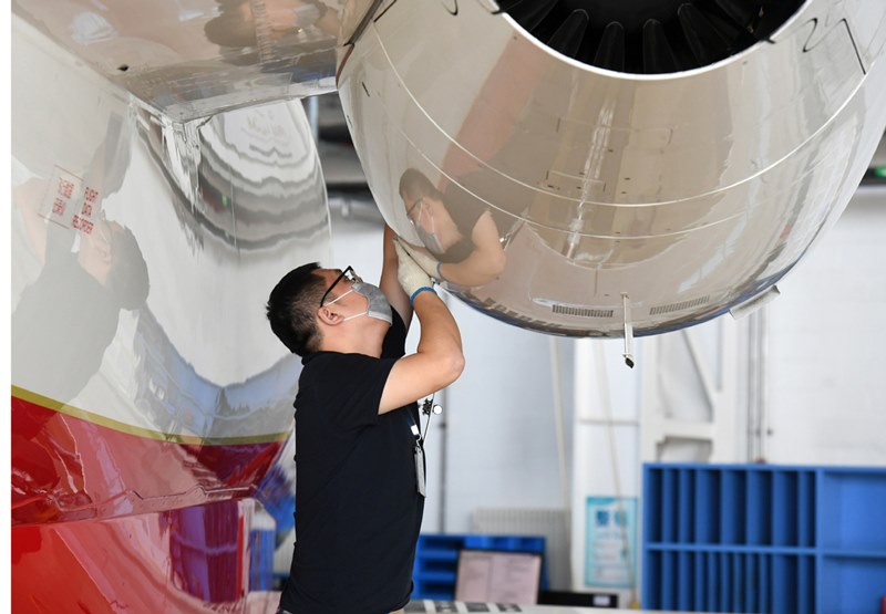 Zona de livre comércio de Tianjin torna-se base avan?ada de avia??o 