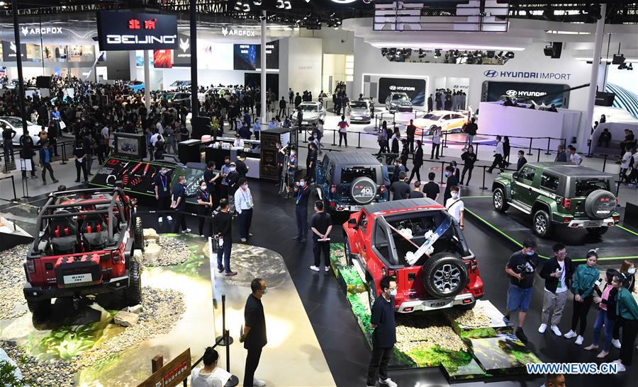Exposi??o Internacional Automotiva de 2020 é inaugurada em Beijing