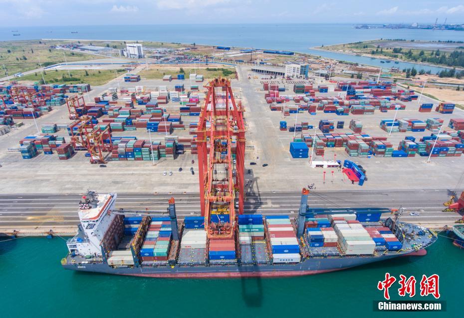 Porto de livre comércio de Hainan lan?a primeira linha marítima intercontinental

