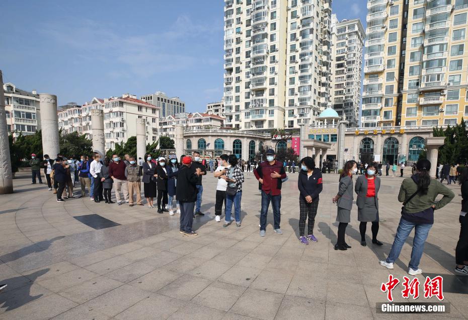 Qingdao: mais de um milh?o de pessoas fazem testes de ácido nucleico