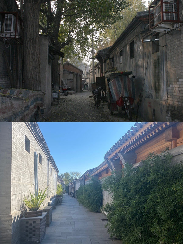 Beijing: transforma??o das ruas no distrito de Dongcheng