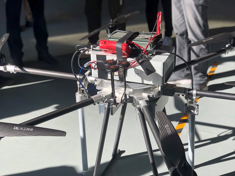 Beijing: visita à base de inova??o de veículos aéreos n?o tripulados de Yanqing