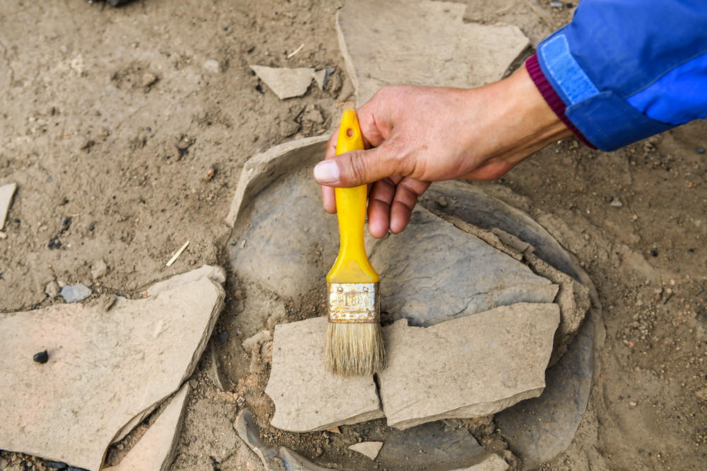Mongólia Interior: arqueólogos realizam escava??o arqueológica de relíquia de 1.500 anos