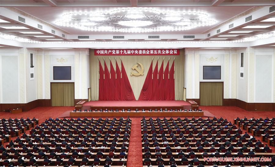 PCCh define metas até 2035 para atingir basicamente a moderniza??o socialista da China