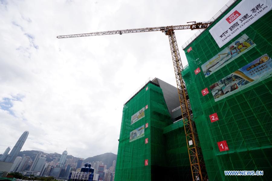 Concluída estrutura principal do Museu do Palácio de Hong Kong 