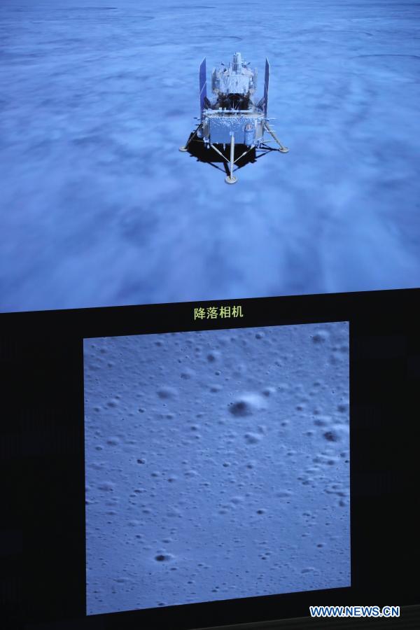 Chang'e-5 da China pousa na lua com miss?o de recolha de amostras