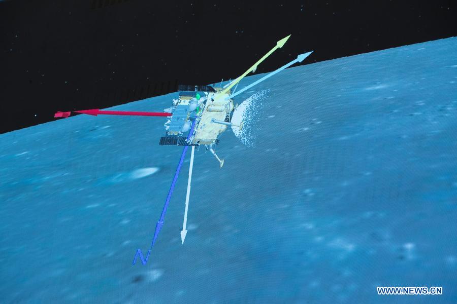 Chang'e-5 da China pousa na lua com miss?o de recolha de amostras
