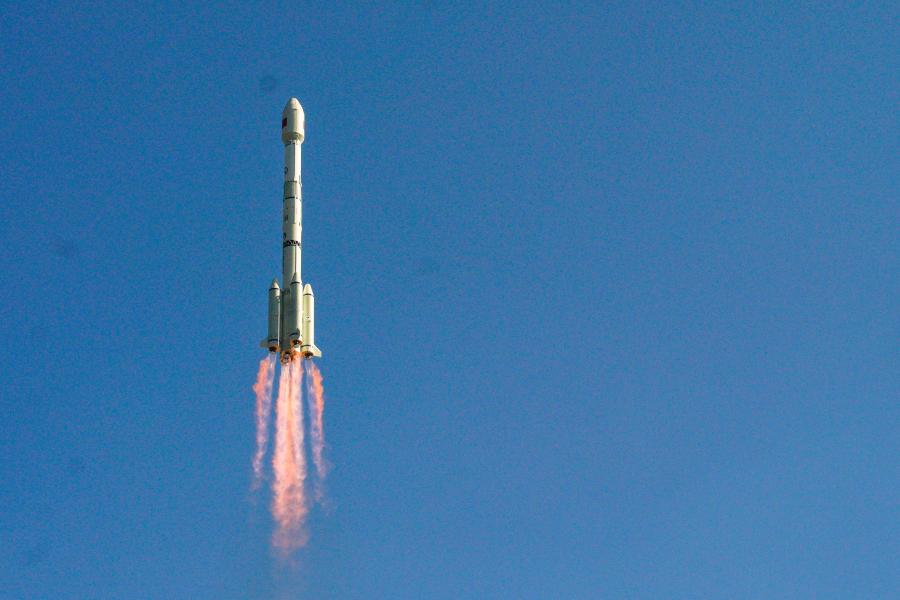 China lan?a satélite Gaofen-14 com sucesso