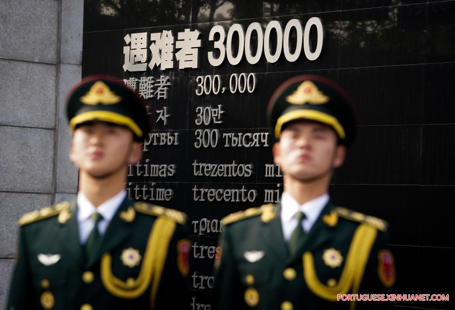 China realiza cerim?nia de Estado em memória às vítimas do Massacre de Nanjing