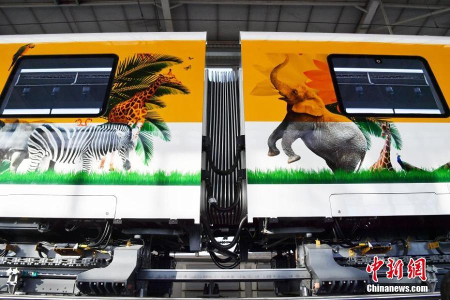 China desenvolve novo trem maglev de média e baixa velocidade