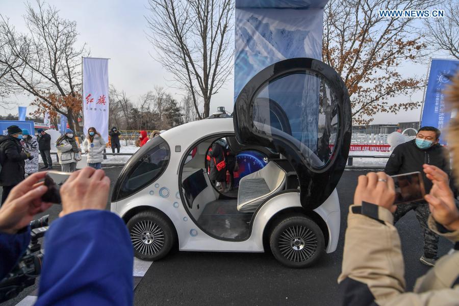 Galeria: veículos aut?nomos no inverno de Changchun