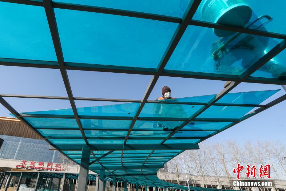 Constru??o de Esta??o Ferroviária de Beijing Chaoyang entra em fase final