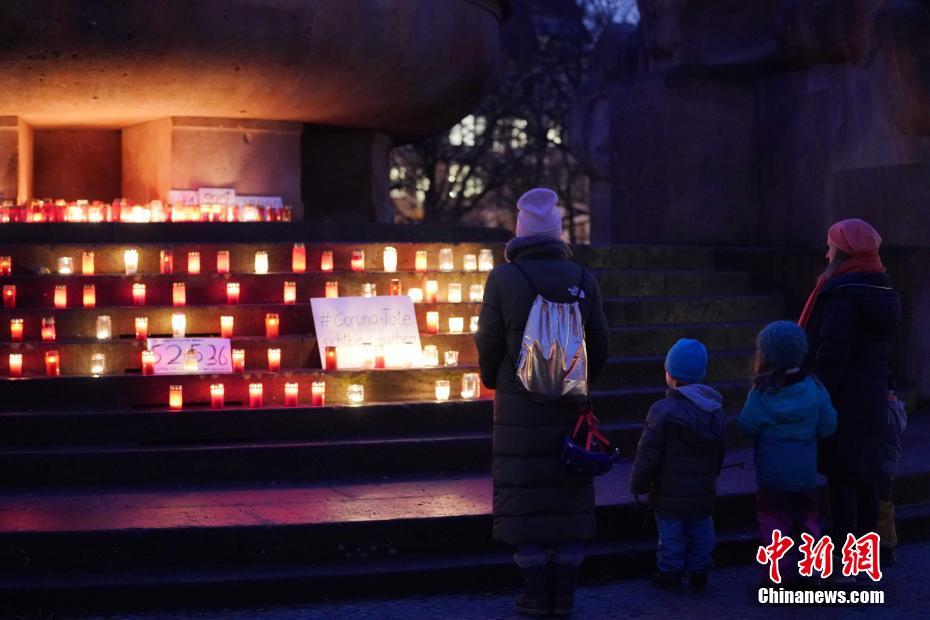 Alemanha: cidad?os de Berlim acendem luzes para homenagear vítimas da pandemia