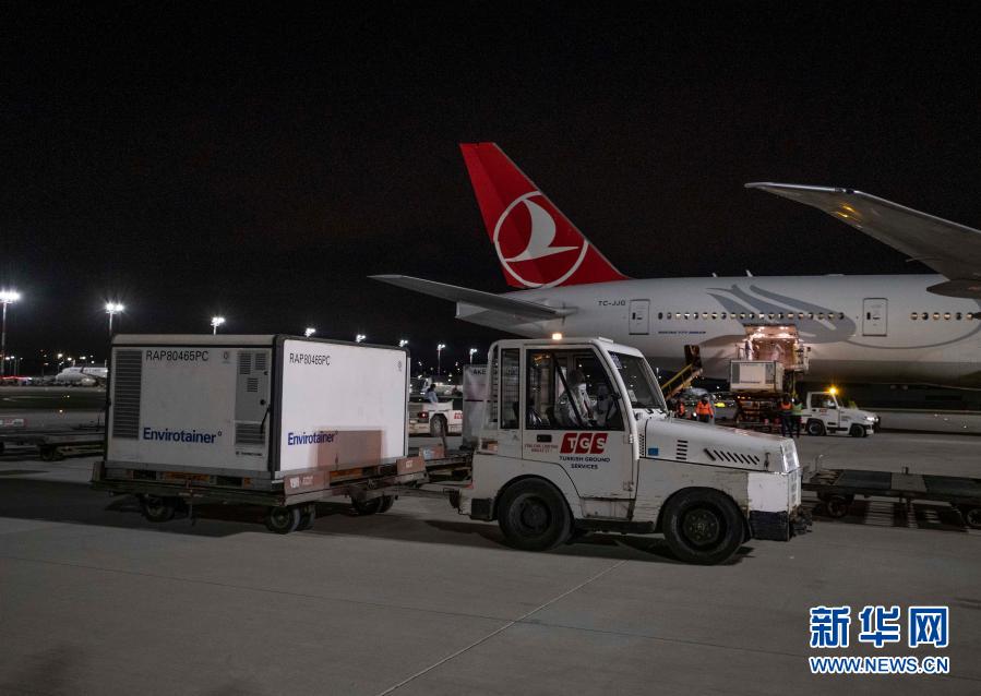 6,5 milh?es de doses da vacina chinesa chegam à Turquia