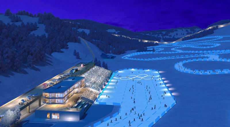Concluída constru??o das instala??es dos Jogos Olímpicos de Inverno de Beijing 2022