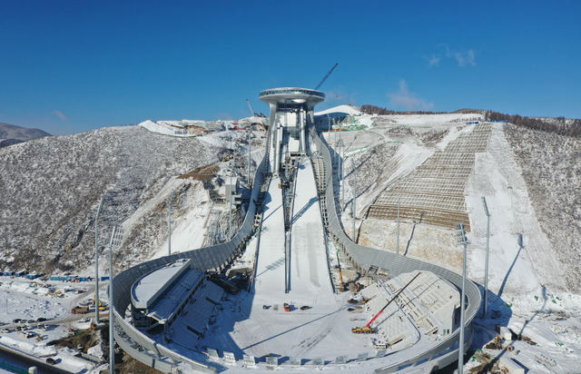 Concluída constru??o das instala??es dos Jogos Olímpicos de Inverno de Beijing 2022