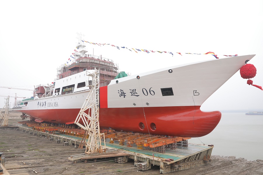 China lan?a navio de patrulha do estreito