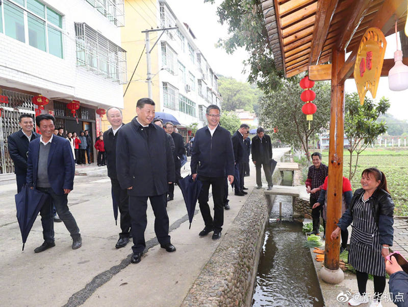 Xi visita Shaxian durante inspe??o ao leste da China