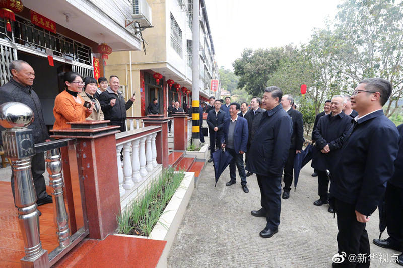 Xi visita Shaxian durante inspe??o ao leste da China