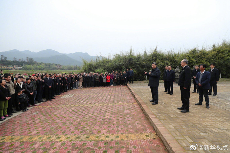 Xi visita Shaxian durante inspe??o ao leste da China