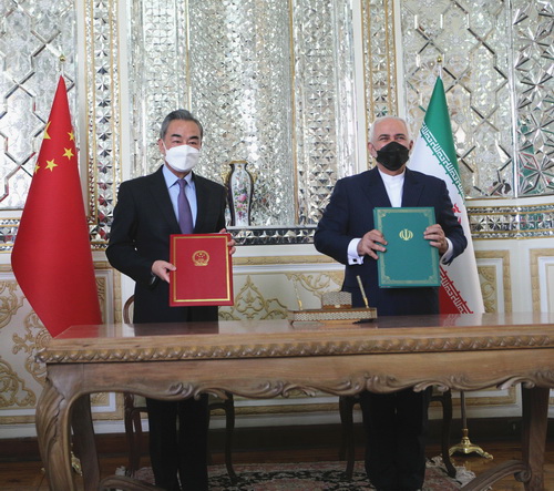 China e Ir? prometem promover la?os bilaterais e paz regional