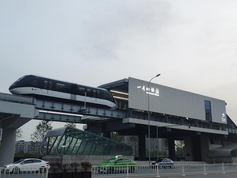 Chongqing: Linha “Yunba” de transporte ferroviário n?o tripulado entra em opera??o