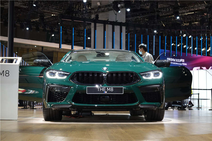 Modelos mais avan?ados de automóveis elétricos s?o exibidos em Shanghai