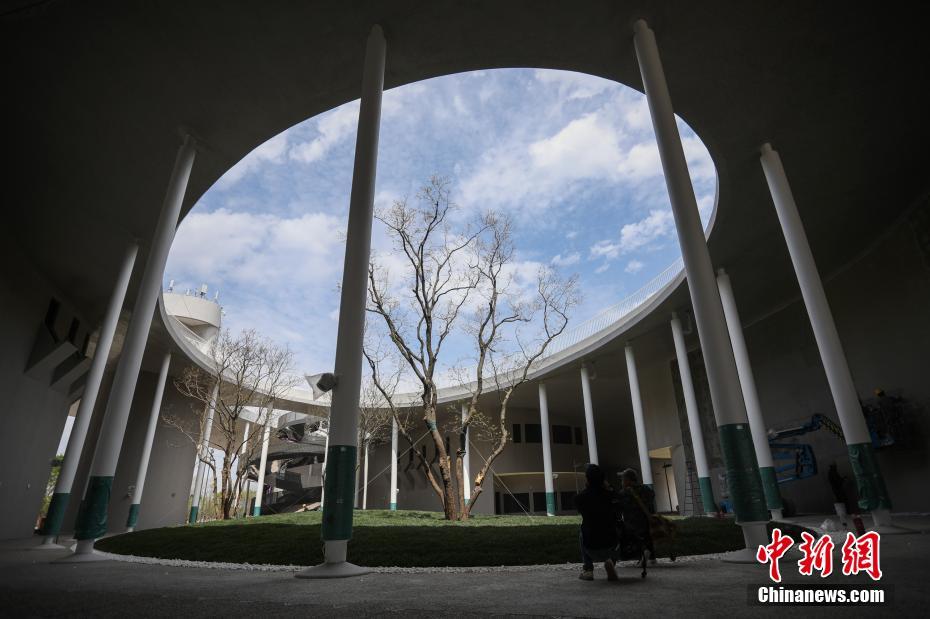 Constru??o da 10a China Flower Expo entra na fase final