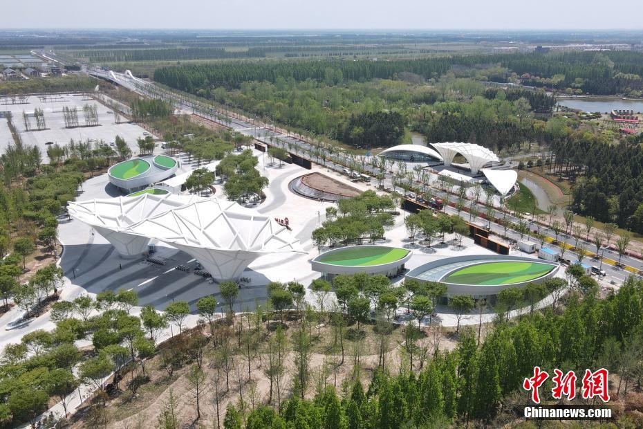 Constru??o da 10a China Flower Expo entra na fase final
