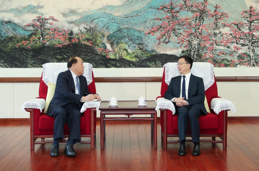 Vice-premiê chinês enfatiza desenvolvimento de principais plataformas de coopera??o na área da Grande Baía