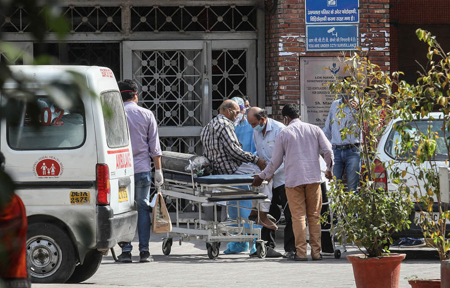 índia registra recorde de infec??es por Covid-19