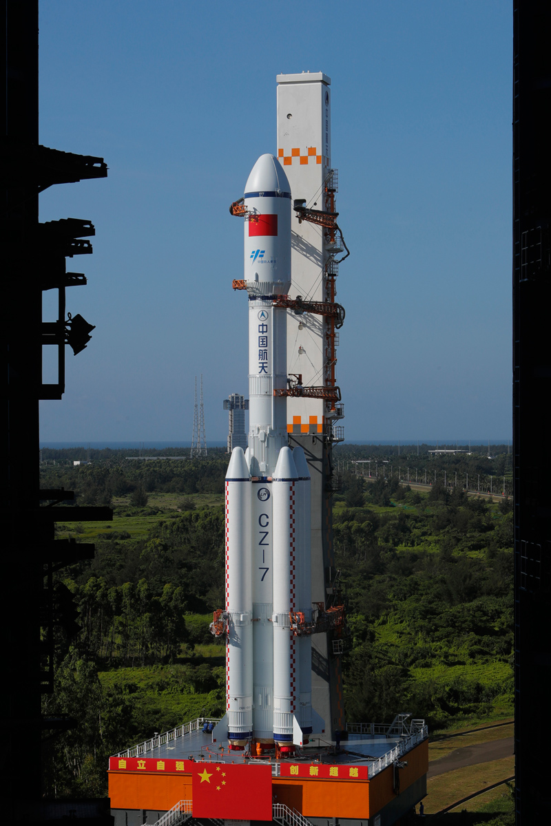 China se prepara para lan?ar nave de carga Tianzhou-2

